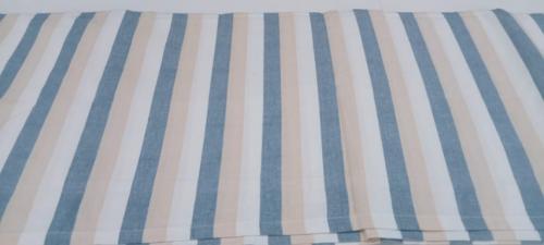 BEDSHEET STRIPE 90X108 2 PILLOW COVER